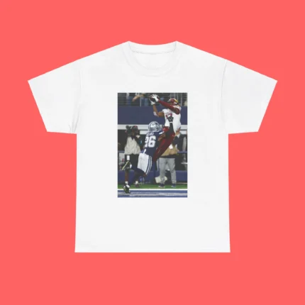 Terry McLaurin Late Td Catch Shirt White